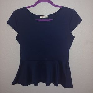 Peplum shirt